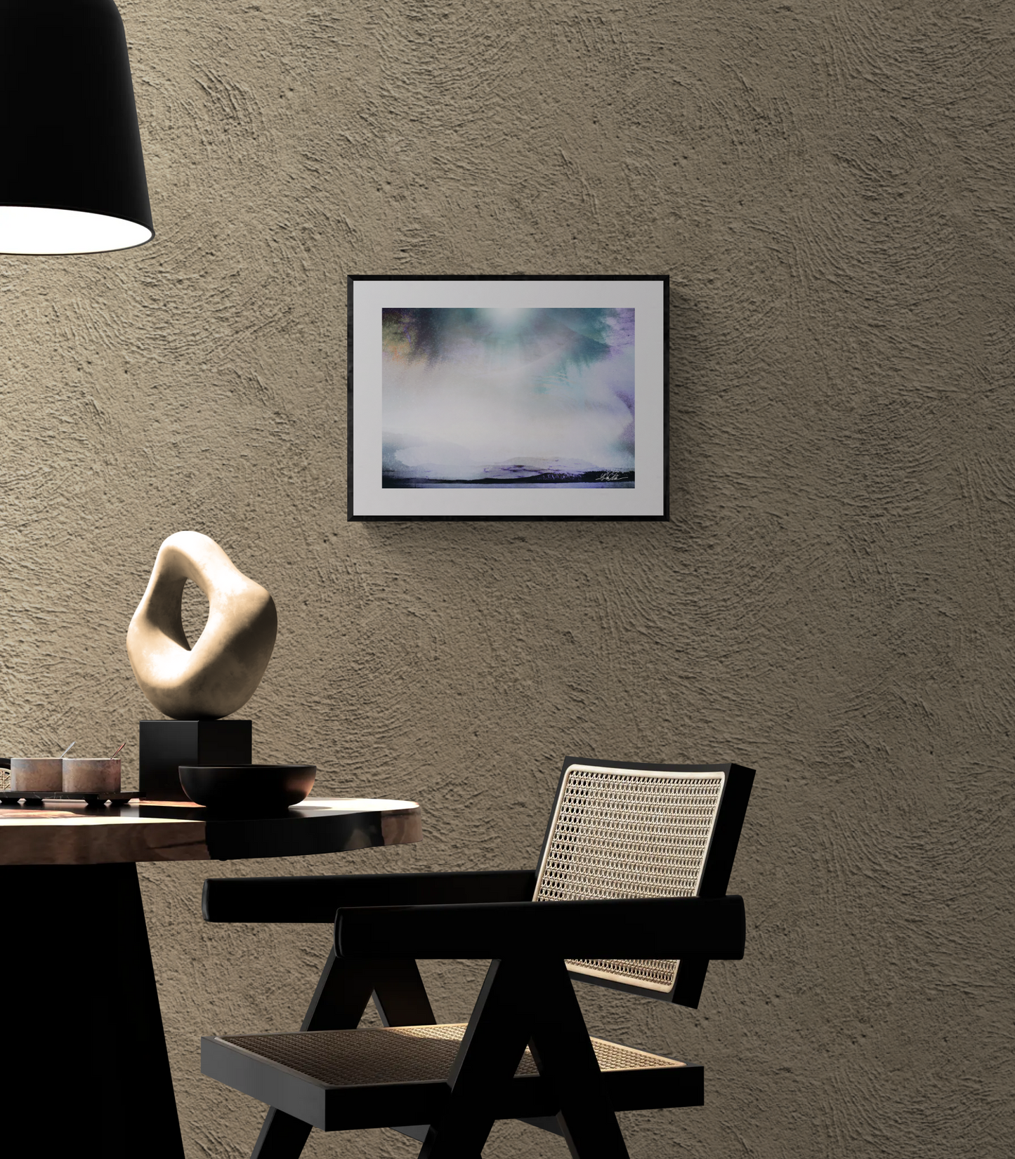 光のポートレート 自画像