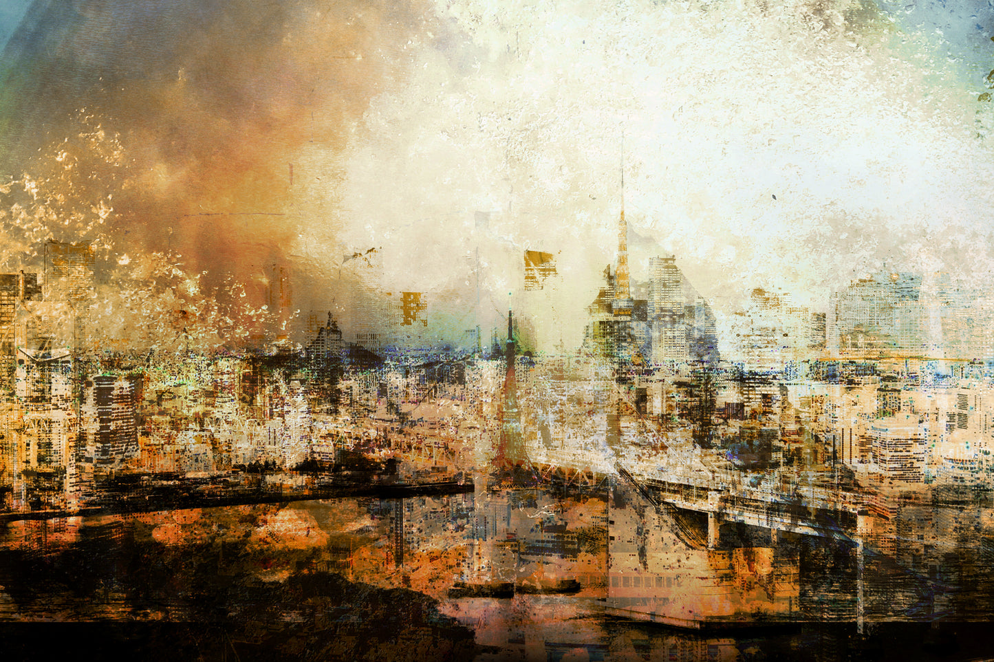 Dolphin Limited Edition "Wind Across the Pier"