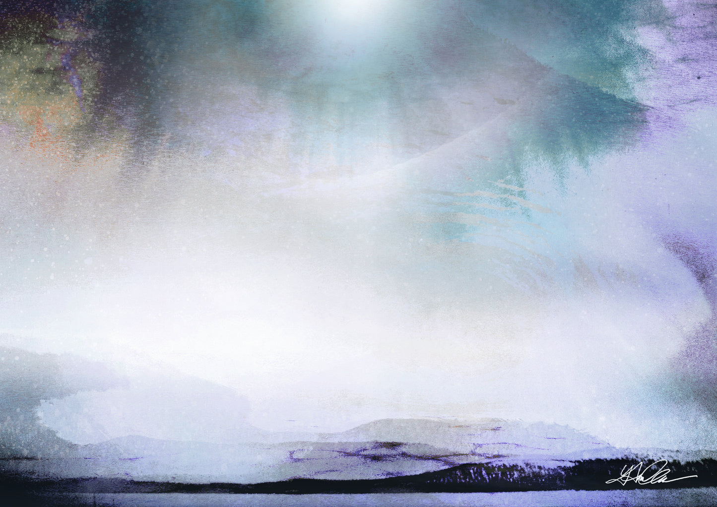 光のポートレート 自画像